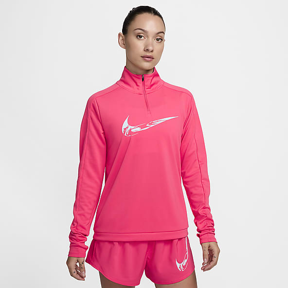 Ladies nike long sleeve running top top